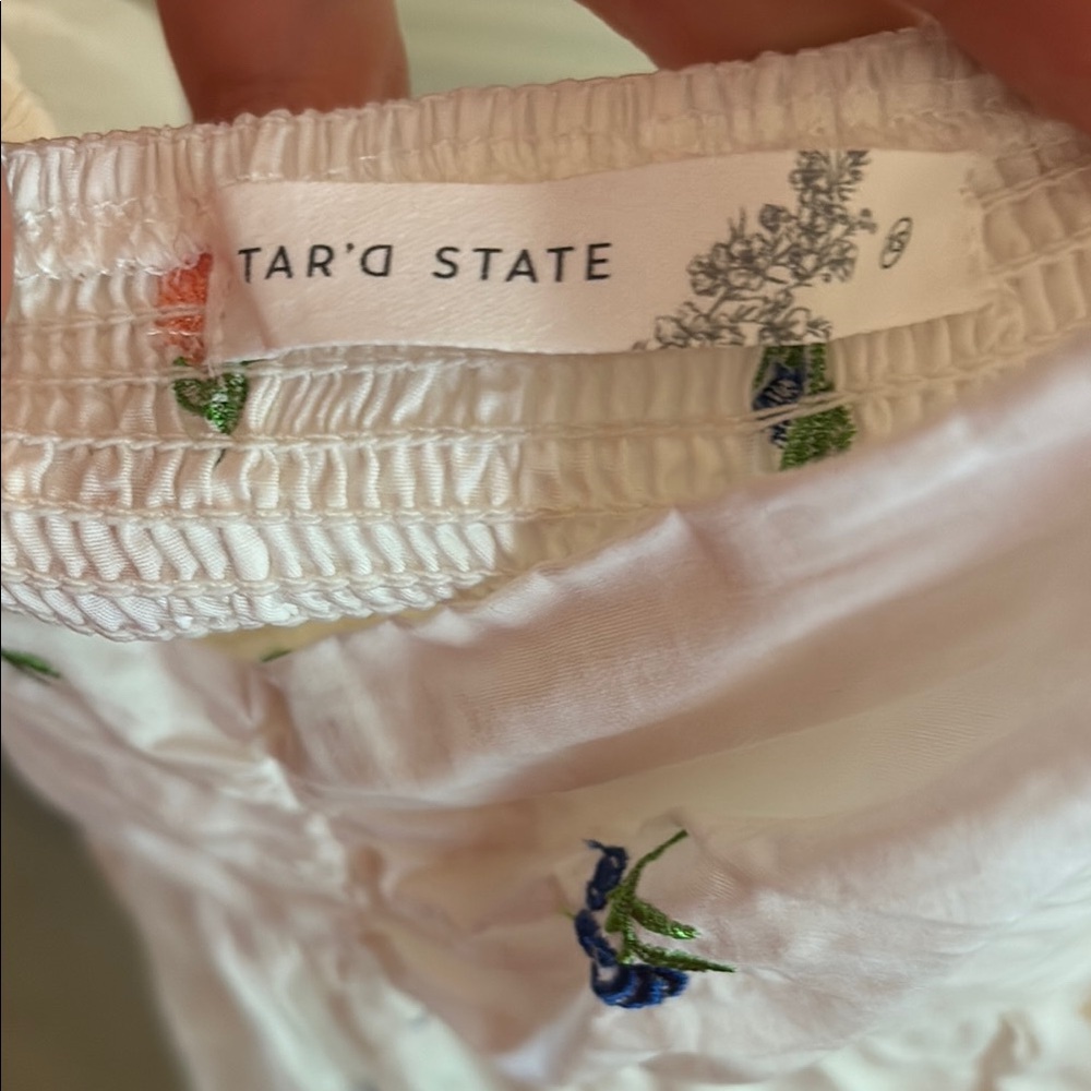 Altar'd State White Floral Mini Dress - Picture 4 of 4